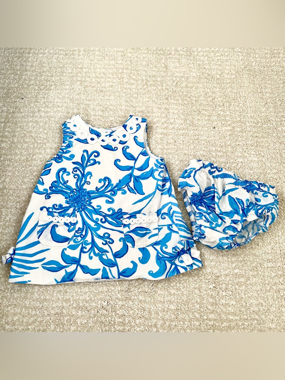 Lilly Pulitzer Baby Shift dress Glisten In The Sun Size 12-18 months